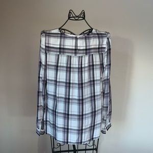 Loft Plaid Top